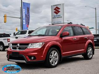 Used 2016 Dodge Journey R/T AWD ~NAV ~Backup Cam ~Power Seat ~Leather for sale in Barrie, ON
