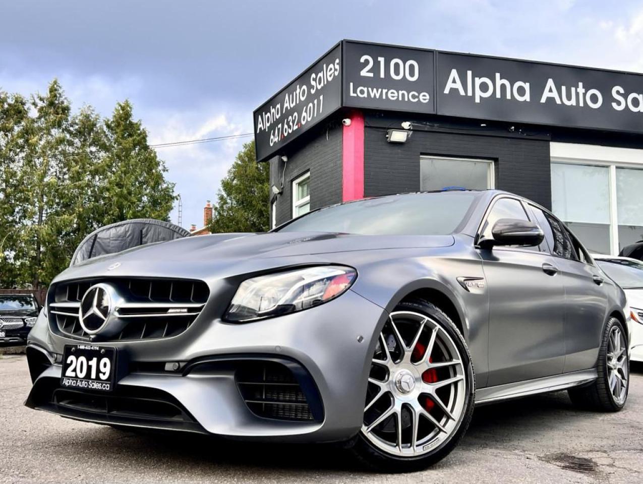 Used 2019 Mercedes-Benz E-Class AMG E 63 S 4MATIC Sedan |MAGNO|CARBON|3D AUDIO|PREMIUM for sale in Scarborough, ON