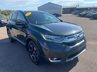 <span>The 2019 Honda CR-V Touring includes leather seating, a power liftgate, panoramic sunroof, 9-speaker audio, navigation, and blind spot monitoring. The steering wheel is heated, as are the front and rear seats. There are memory settings for the drivers power functions, a 12-way power drivers seat, Apple CarPlay/Android Auto, and Honda Sensing active safety tech (adaptive cruise control, lane keeping assist, etc.). The list just keeps going on and on.<span class=Apple-converted-space> </span></span>




<span>PEIs favourite SUV is a Canadian-built Honda with unbelievable fuel efficiency, terrific space utilization, and RealTime all-wheel drive. And in this 2019 CR-V Touring, theres a heaping helping of premium equipment and technology, too. And as a cherry on top, the CR-V is more powerful than ever but is also more efficient than ever: 7.2 L/100km on the highway.</span>

This 2019 Honda CR-V Touring comes with Honda Plus Extended Warranty, 5 Years/120,000Kms - Exp. March 3, 2024.

<span style=font-weight: 400;>Thank you for your interest in this vehicle. Its located at Centennial Honda, 610 South Drive, Summerside, PEI. We look forward to hearing from you; call us toll-free at 1-902-436-9158.</span>