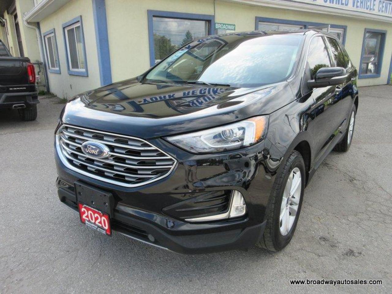 Used 2020 Ford Edge ALL-WHEEL DRIVE SEL-MODEL 5 PASSENGER 2.0L - ECO-BOOST.. NAVIGATION.. LEATHER.. HEATED SEATS & WHEEL.. BACK-UP CAMERA.. PANORAMIC SUNROOF.. for sale in Bradford, ON