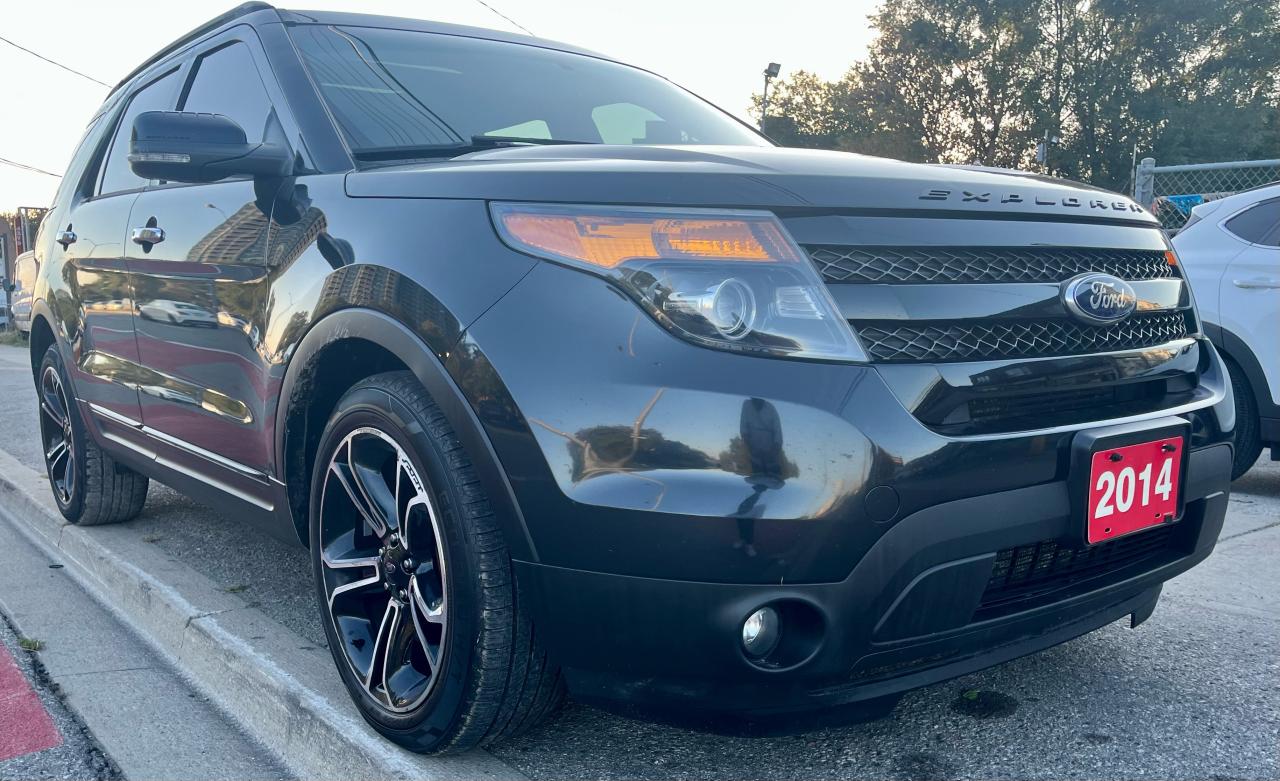 Used 2014 Ford Explorer Sport,4 wheel drive ,4drive mode, panoramic  sunroof , BKCam ,Bluetooth ,Alloy wheels ,heated seats  and many more for sale in Scarborough, ON