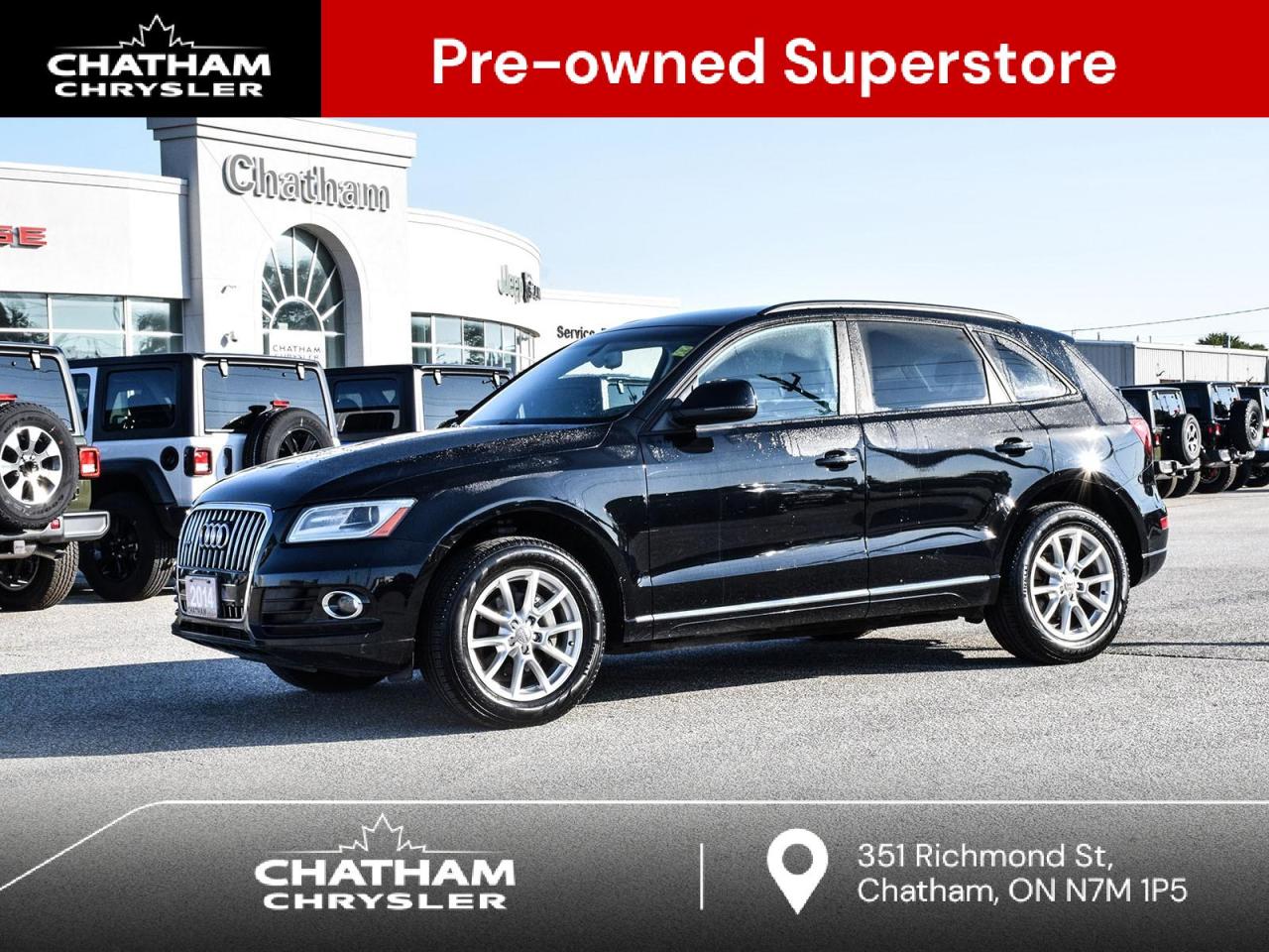 Used 2014 Audi Q5 2.0 Komfort Quattro for sale in Chatham, ON