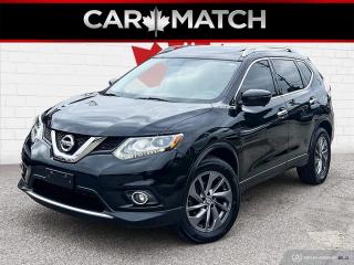Used 2016 Nissan Rogue SL / SUNROOF / NAV / NO ACCIDENTS for sale in Cambridge, ON