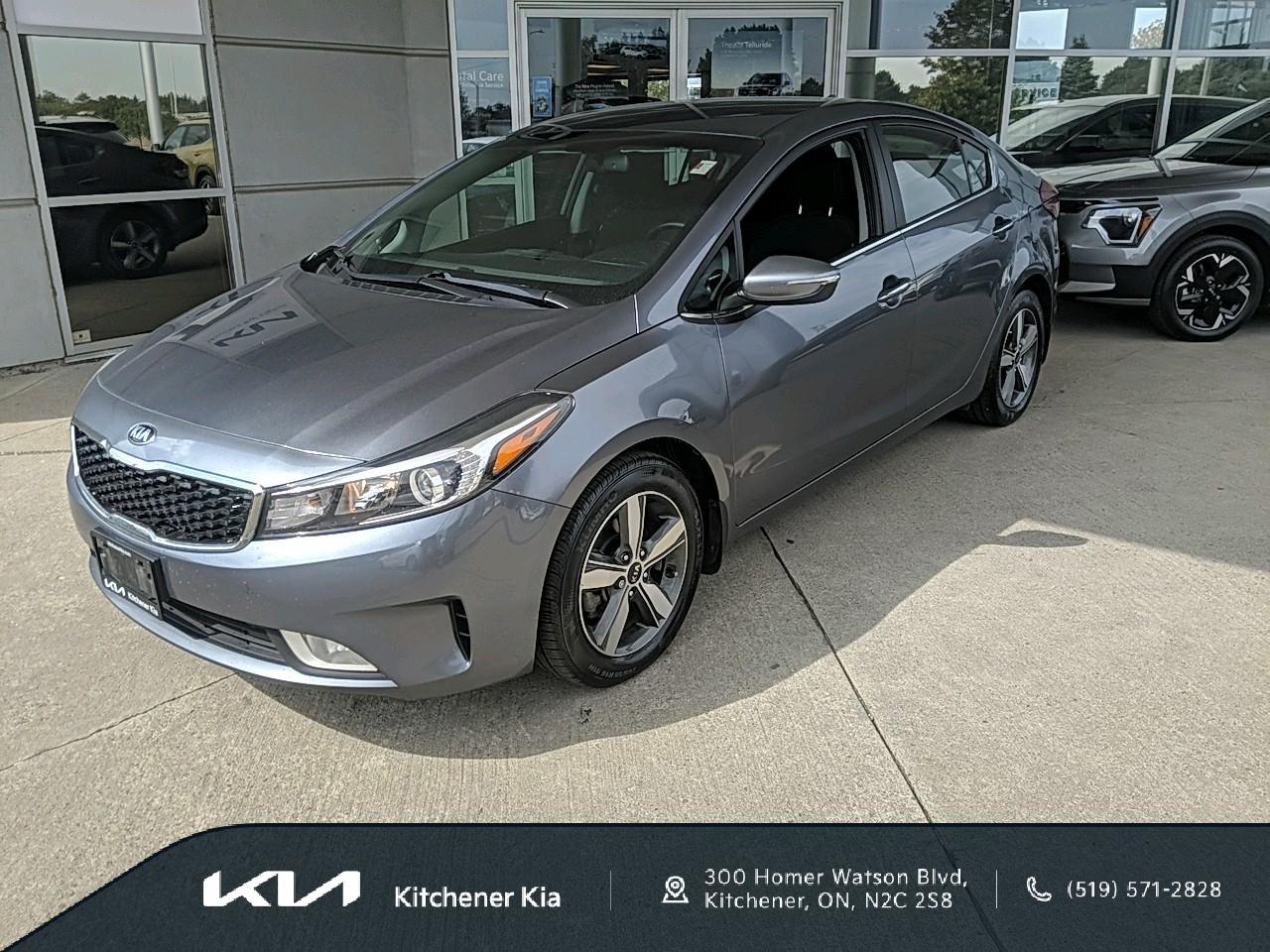 Used 2018 Kia Forte EX KIA CERTIFIED PRE-OWNED for sale in Kitchener, ON