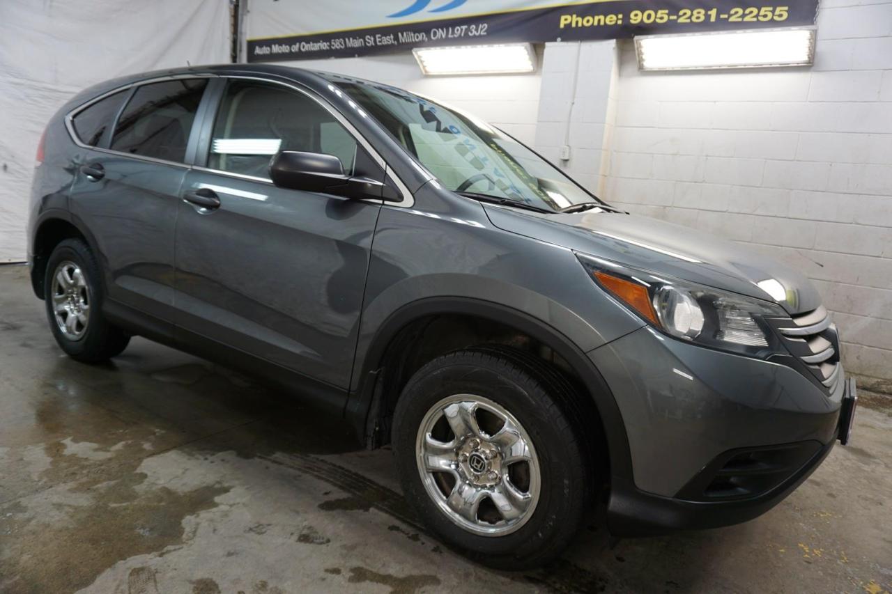 <div>*ACCIDENT FREE*LOCAL ONATRIO CAR<span>*SERVICE RECORDS</span><span>*CERTIFIED*</span><span>GREAT CONDITIONS* Very Clean 4WD Honda CR-V LX 2.4L 4Cyl AWD with Automatic Transmission has Heated Seat, Cruise Control, and Alloy. Grey on Charcoal Interior. Fully Loaded with: Power Windows, Power Locks, and Power Heated Mirrors, CD, AC/AUX, Keyless Entry, Alloys, Cruise Control, Back Up Camera, Bluetooth, Steering Mounted Controls, Roof Rack, and ALL THE POWER OPTIONS !!!!!</span></div><br /><div><span>Vehicle Comes With: Safety Certification, our vehicles qualify up to 4 years extended warranty, please speak to your sales representative for more details.</span><br></div><br /><div><span>Auto Moto Of Ontario @ 583 Main St E. , Milton, L9T3J2 ON. Please call for further details. Nine O Five-281-2255 ALL TRADE INS ARE WELCOMED!</span></div><br /><div><o:p></o:p></div><br /><div><span>We are open Monday to Saturdays from 10am to 6pm, Sundays closed.<o:p></o:p></span></div><br /><div><span> </span></div><br /><div><a name=_Hlk529556975>Find our inventory at  www automotoinc ca</a></div>