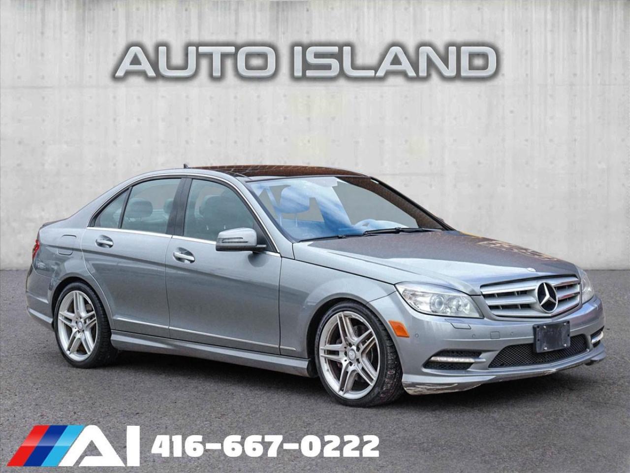 Used 2011 Mercedes-Benz C-Class C 350 4MATIC ,AWD ,AUTO , SUNROOF , NAVIGATIO , ALLOYS , for sale in North York, ON
