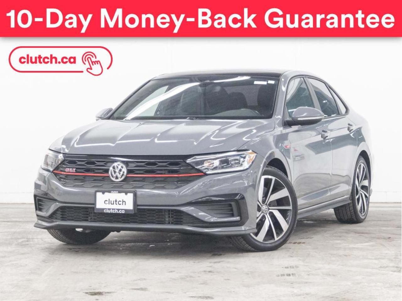 Used 2020 Volkswagen Jetta GLI w/ Apple CarPlay & Android Auto, Adaptive Cruise, Nav for sale in Toronto, ON