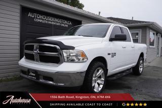 The 2019 RAM 1500 Classic SLT is a versatile and capable pickup truck, combines comfort, performance, and practicality. comfortable cabin with seating for up to six passengers, 5.7L HEMI V8, Uconnect 3 System with 5-inch touchscreen, Premium cloth seating, Rear backup camera, Keyless Entry, Remote start and much more! This vehicle comes with a balance of RAM manufacturer warranty, along with a clean CARFAX



<p>
<p>**PLEASE CALL TO BOOK YOUR TEST DRIVE! THIS WILL ALLOW US TO HAVE THE VEHICLE READY BEFORE YOU ARRIVE. THANK YOU!**</p>

<p>WE FINANCE!! Click through to AUTOHOUSEKINGSTON.CA for a quick and secure credit application!</p>

<p>All of our vehicles are ready to go! Each vehicle receives a multi-point safety inspection, oil change and emissions test (if needed). Our vehicles are thoroughly cleaned inside and out.</p>

<p>Autohouse Kingston is a locally-owned family business that has served Kingston and the surrounding area for more than 30 years. We operate with transparency and provide family-like service to all our clients. At Autohouse Kingston we work with more than 20 lenders to offer you the best possible financing options. Please ask how you can add a warranty and vehicle accessories to your monthly payment.</p>

<p>We are located at 1556 Bath Rd, just east of Gardiners Rd, in Kingston. Come in for a test drive and speak to our sales staff, who will look after all your automotive needs with a friendly, low-pressure approach. Get approved and drive away in your new ride today!</p>

<p>Our office number is 613-634-3262 and our website is www.autohousekingston.ca. If you have questions after hours or on weekends, feel free to text Kyle at 613-985-5953. Autohouse Kingston  It just makes sense!</p>

<p>Office - 613-634-3262</p>

<p>Kyle (Sales) Cell - 613-985-5953; kyle@autohousekingston.ca</p>

<p>Joe (Finance) Cell  613-453-9915; joe@autohousekingston.ca</p>

<p>Brian (Finance) Cell  613-572-2246; brian@autohousekingston.ca</p>

<p>Bradie Cell - 613-331-1121; bradie@autohousekingston.ca</p>