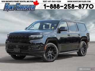 Used 2023 Jeep Wagoneer SERIES II CARBIDE | FRNT DSPLY | 22s | BLIND | TEC for sale in Milton, ON