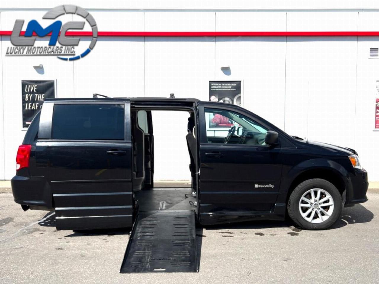 Used 2016 Dodge Grand Caravan SXT-MOBILITY WHEELCHAIR VAN-POWER RAMP-CERTIFIED for sale in Toronto, ON