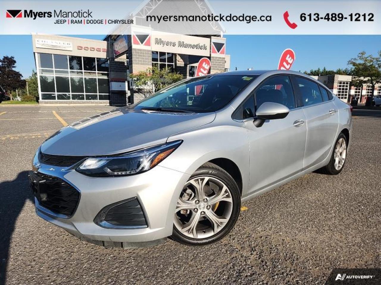 Used 2019 Chevrolet Cruze Premier  -  Heated Seats - $85.91 /Wk for sale in Ottawa, ON