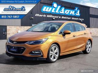 Used 2017 Chevrolet Cruze Premier Hatchback, RS Pkg, Auto, Leather, Heated Steering + Seats, Power Seat, Bluetooth & More! for sale in Guelph, ON