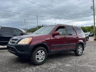 Used 2004 Honda CR-V **** AS IS SALE ***CRV EX 4WD * Leather/Cloth Seats *Cruise Control * Power Locks * Keyless Entry * Full Size Spare * Rear Wiper * Power Locks * 12V D for sale in Cambridge, ON