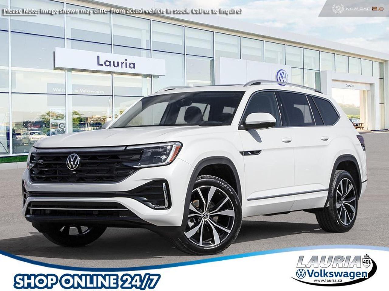 New 2024 Volkswagen Atlas 2.0T Execline AWD - 6 Passenger - ACTIVE DEMO for sale in PORT HOPE, ON