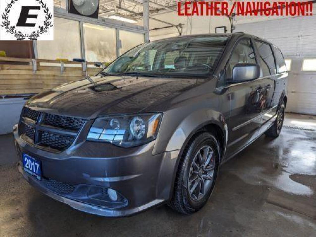 Used 2017 Dodge Grand Caravan Crew Plus  FULL STOW-N-GO/LEATHER!! for sale in Barrie, ON