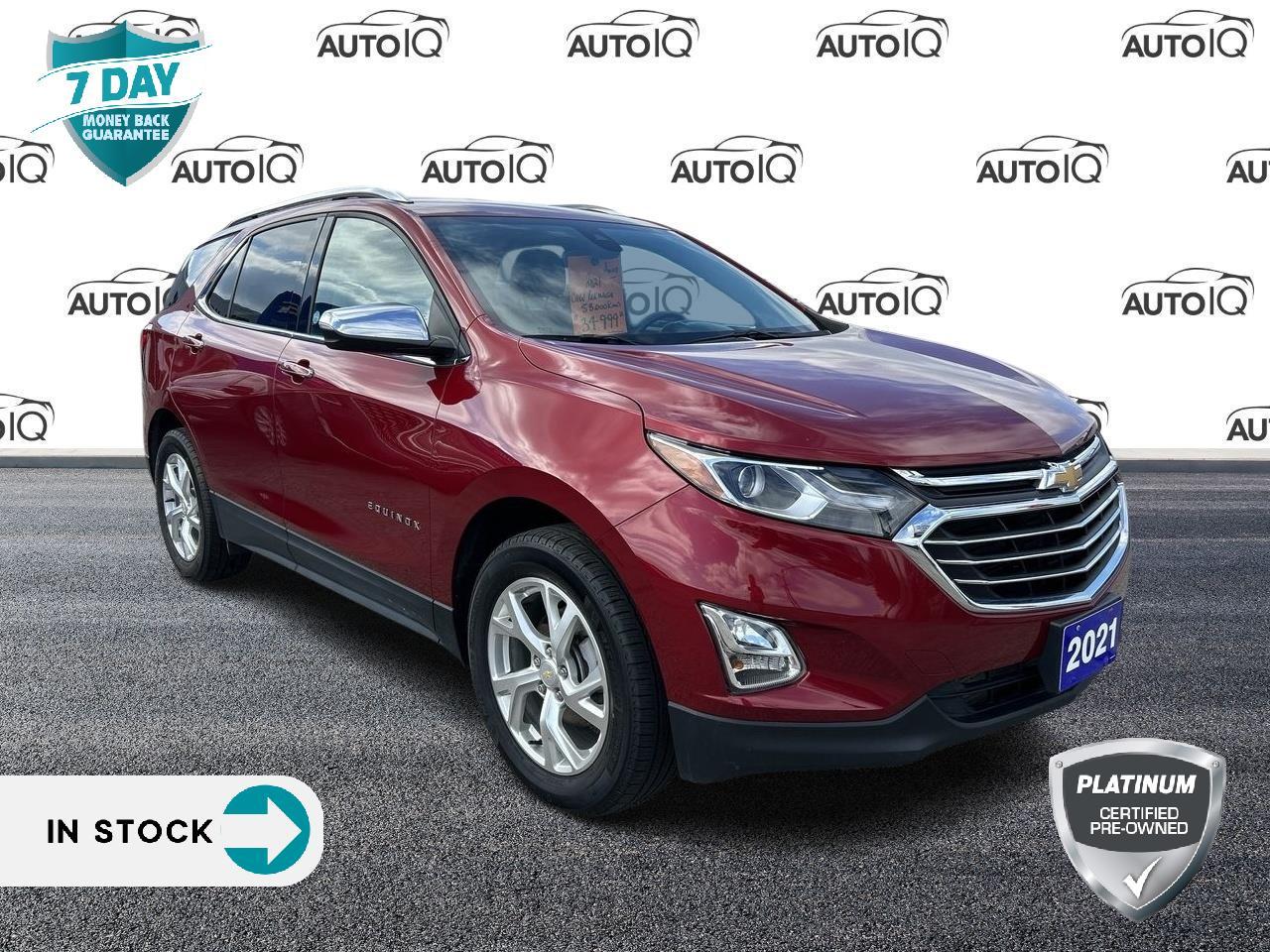 Used 2021 Chevrolet Equinox Premier ONE OWNER | NO ACCIDENTS | LOCAL VEHICLE for sale in Tillsonburg, ON