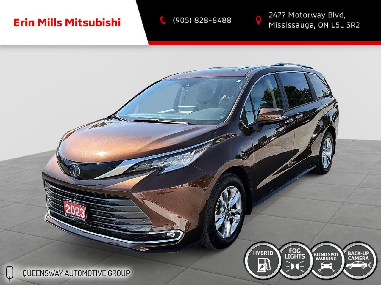 Used 2023 Toyota Sienna Limited 7-Passenger 8 PASSENGER for sale in Mississauga, ON