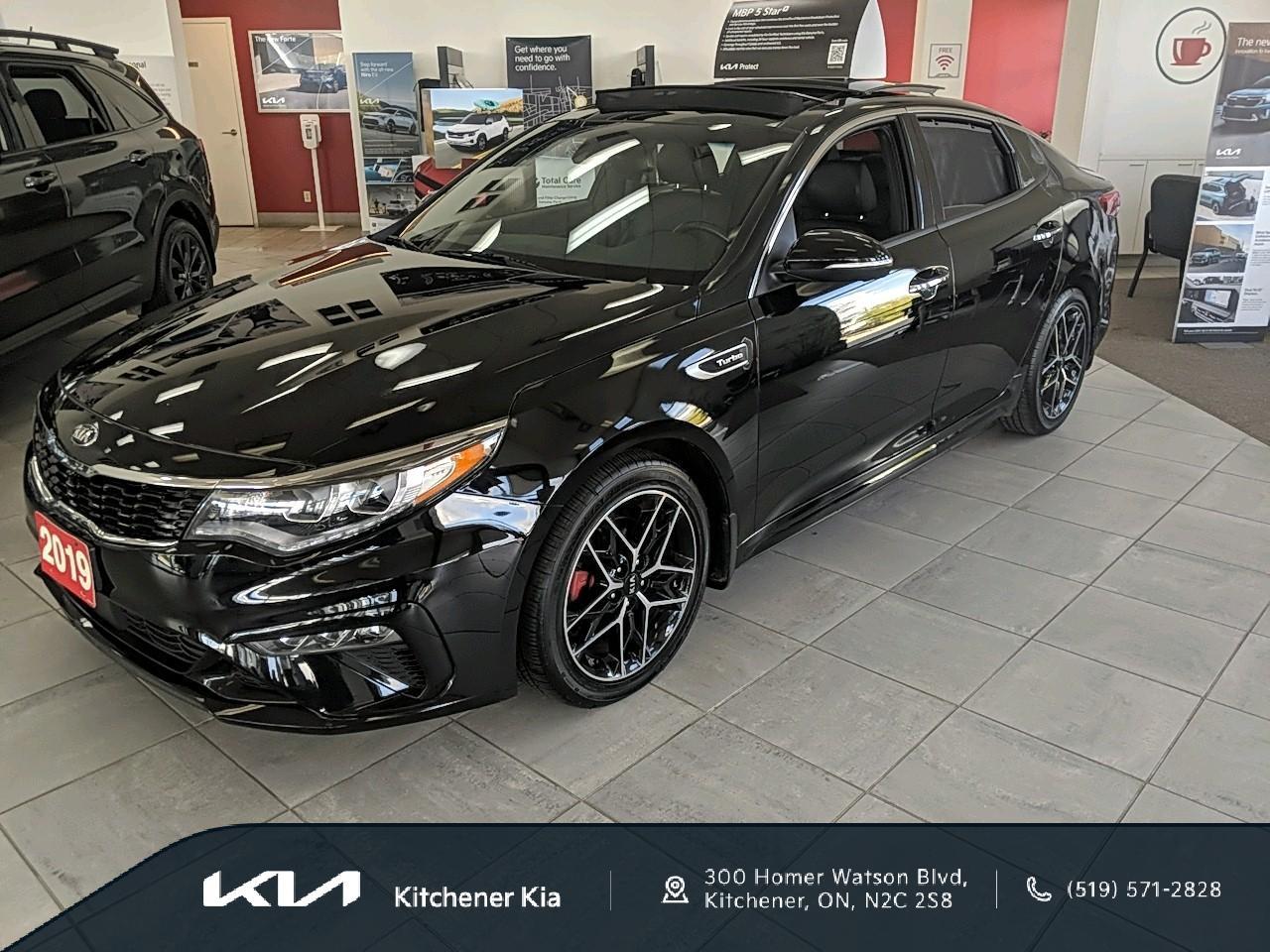 Used 2019 Kia Optima SXL Turbo KIA CERTIFIED PRE-OWNED for sale in Kitchener, ON