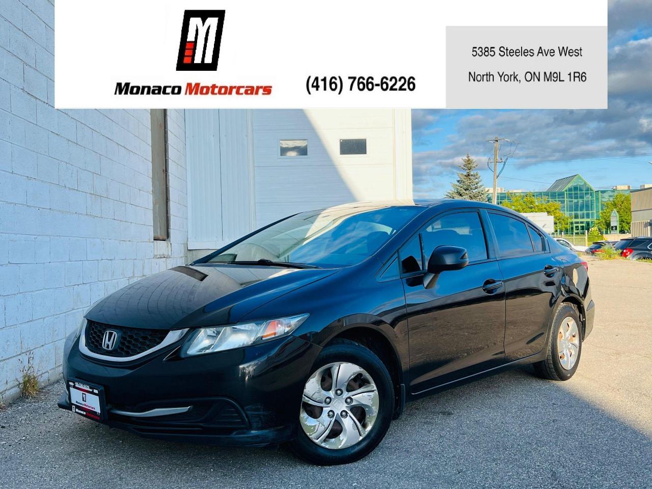 2013 Honda Civic LX 4DR - HEATED SEATS|CRUISE CONTROL|BT|USB|AUX - Photo #1