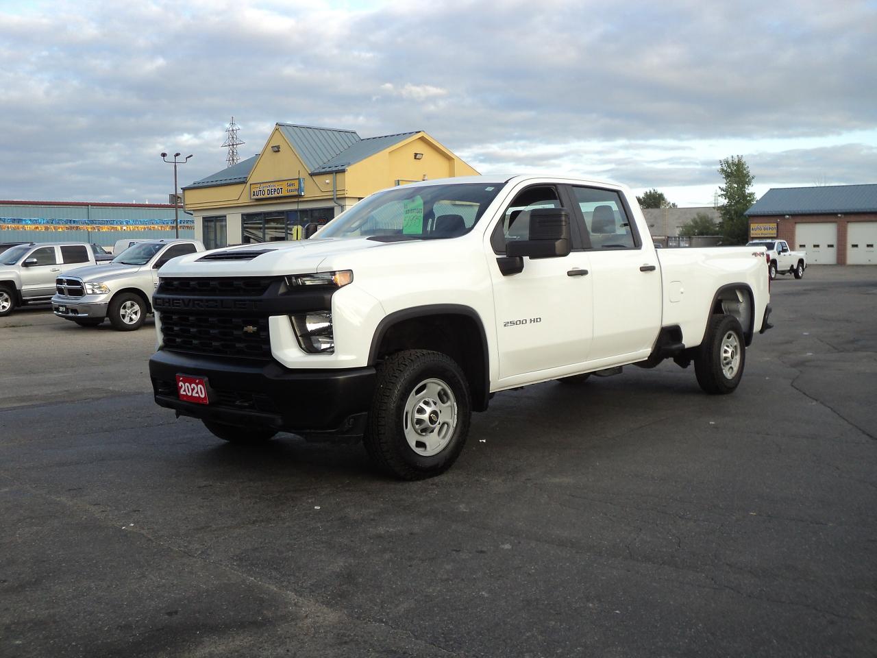 2020 Chevrolet Silverado 2500 HD WT CrewCab 4x4 6.6L 8ftBox BackUpCam