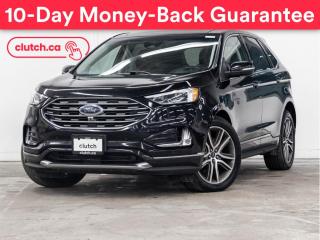 Used 2019 Ford Edge Titanium AWD w/ Adaptive Cruise, Pano Roof, Trailer Tow Pkg for sale in Toronto, ON