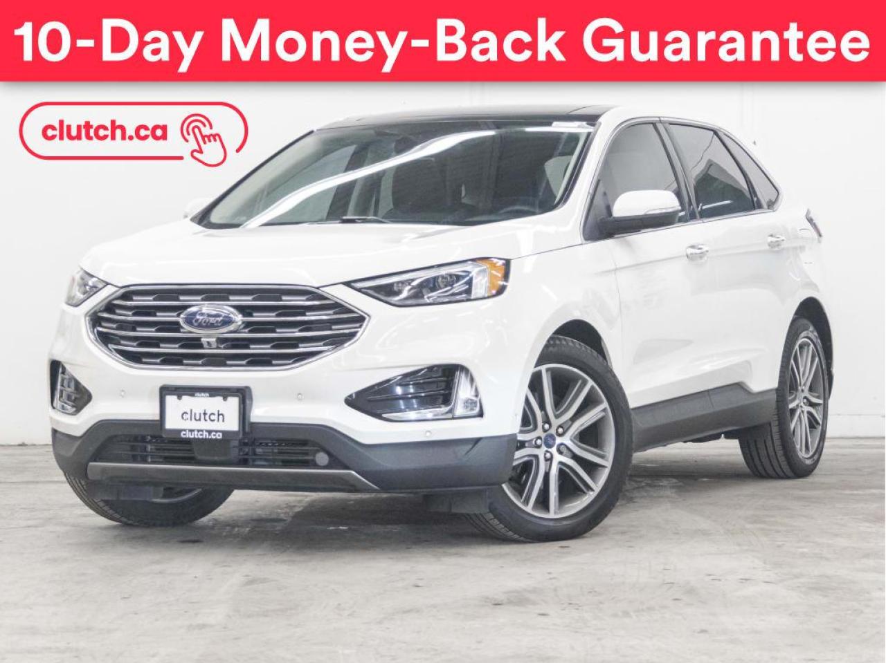 Used 2020 Ford Edge Titanium AWD w/ SYNC3, Apple CarPlay & Android Auto, Adaptive Cruise for sale in Toronto, ON
