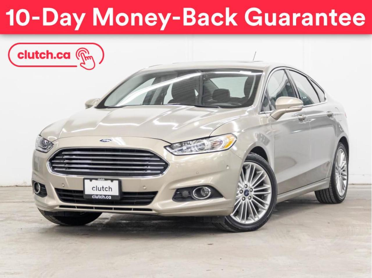 Used 2016 Ford Fusion SE w/ Moonroof, Nav, Driver Assist Pkg for sale in Toronto, ON