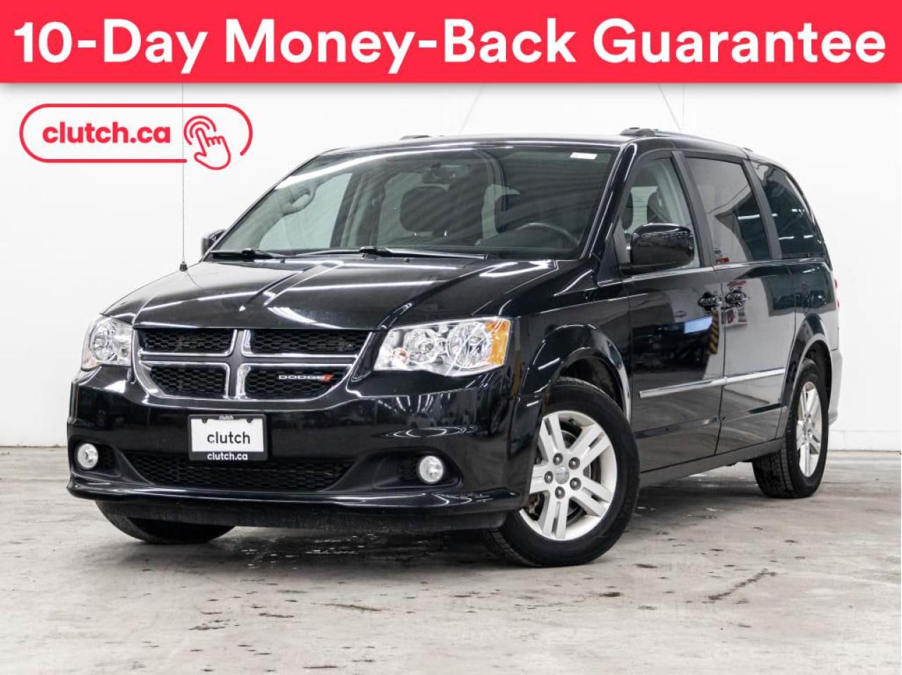 Used 2015 Dodge Grand Caravan Crew Plus w/ Nav, DVD/Blu-Ray, Backup Cam for sale in Toronto, ON