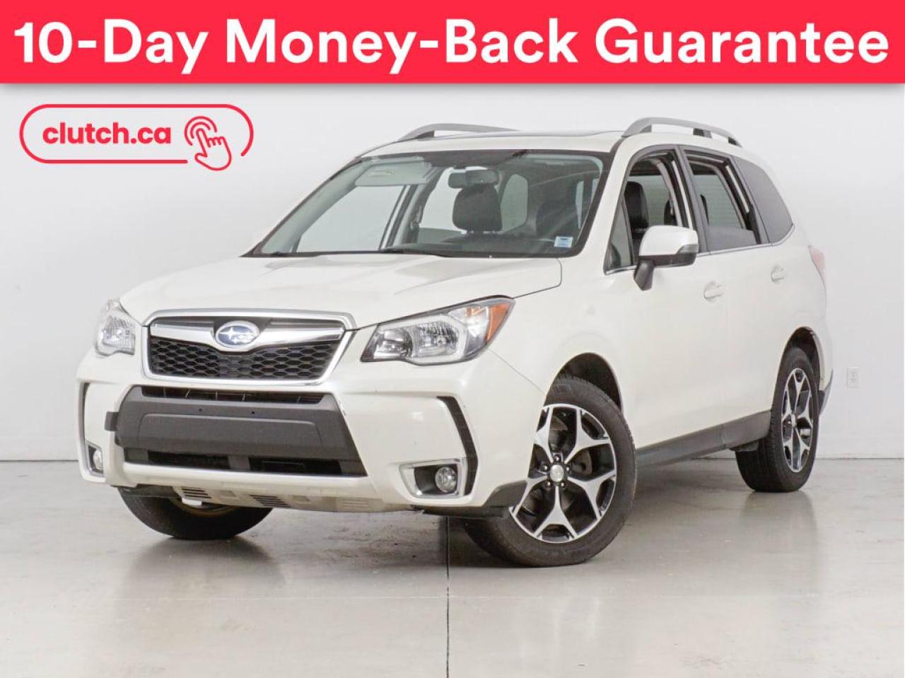 Used 2016 Subaru Forester XT Touring W/STARLINK, Cam, Touchscreen for sale in Bedford, NS