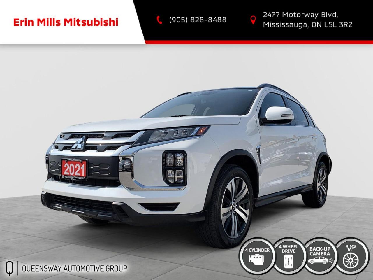 Used 2021 Mitsubishi RVR GT LOADED|ONE OWNER|AWD|CARPLAY for sale in Mississauga, ON