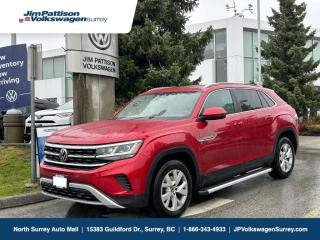 Local BC Vehicle, One Owner with Full Service History----Volkswagen Certified Pre-Owned with Finance Rates Starting at 4.99%---2020 Atlas Cross Sport, Comfortline, 235Hp with 8-Speed Automatic Transmission, Equipped with: 8.0inch Touchscreen Infotainment, Panoramic Power Sunroof, Reaview Camera, App-Connect Smartphone Integration--Android Auto & Appl Carplay, Bluetooth Mobile Phone Connectivity with Wireless Charging, Start/Stop with Regenerative Braking, Dual Zone Climate Control, Adaptive Cruise Control, Autonomous Braking, Pedestrain Detection, Blind Spot Monitoring, Dynamic Headlight with Cornering Function and Many More Features--- Be the First to View---Call Now 604-584-1311 to speak with one of our Product Advisors or TEXT our Sales Team directly @ (604) 265-9157---Please call in advance and we will have the vehicle prepped, fueled and plated, ready for your test drive-----We accept all trades! Competitive financing options available---- Price does not include dealer finance charge, PST or GSTPrice does not include Dealer administration fee ($695), finance placement fee ($495) if applicable, GST and PST are additional.   DL#31297