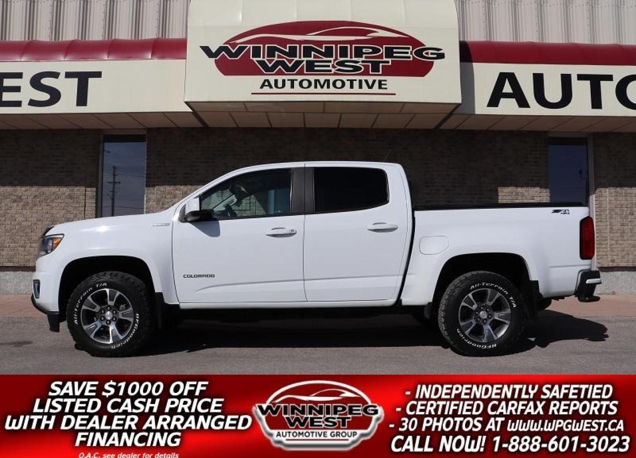 Used 2017 Chevrolet Colorado CREW Z71 4X4** DURAMAX DIESEL** LOADED, AS NEW! for sale in Headingley, MB