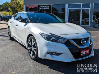 Used 2016 Nissan Maxima SL-Heated Seats, Remote Start, Nav, Backup Cam! for sale in Beamsville, ON