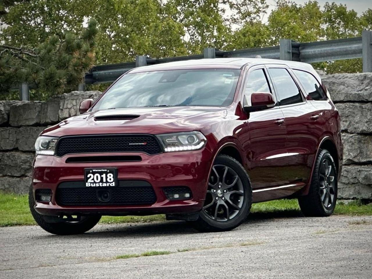 Used 2018 Dodge Durango R-T AWD | HEATED & VENT. SEATS | SUNROOF | NAV for sale in Waterloo, ON