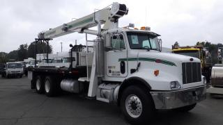 Used 2001 PETERBILT 330 Flat Deck With Crane With Air Brakes Diesel for sale in Burnaby, BC