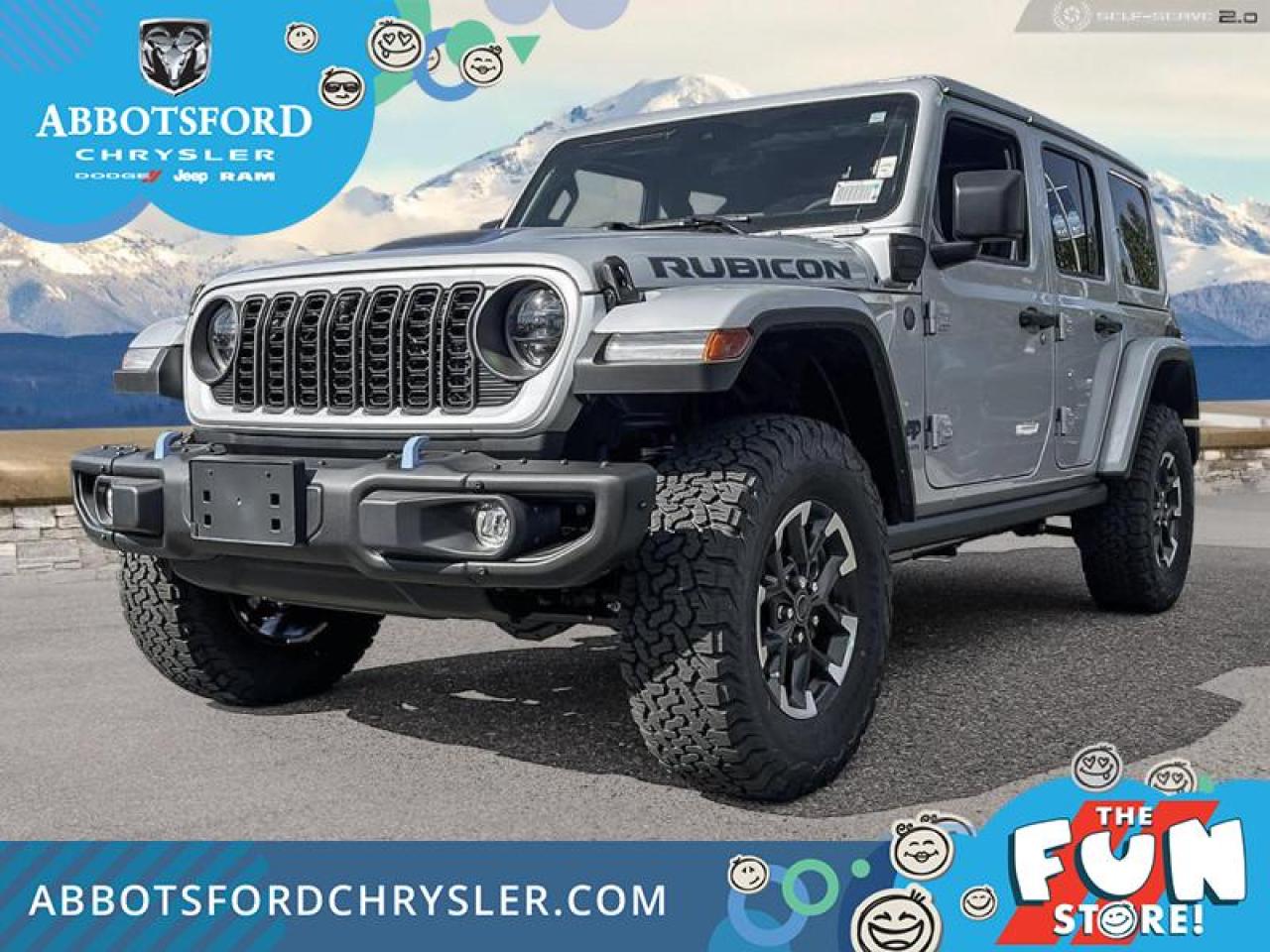 New 2024 Jeep Wrangler 4xe Recon  - Leather Seats - $261.13 /Wk for sale in Abbotsford, BC