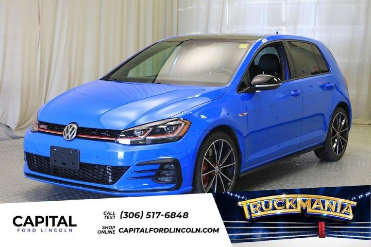 Used 2021 Volkswagen Golf GTI Autobahn | Cornflower Blue | DSG | 2.0L Turbo | Adaptive Cruise Control | Leather | Sunroof for sale in Regina, SK