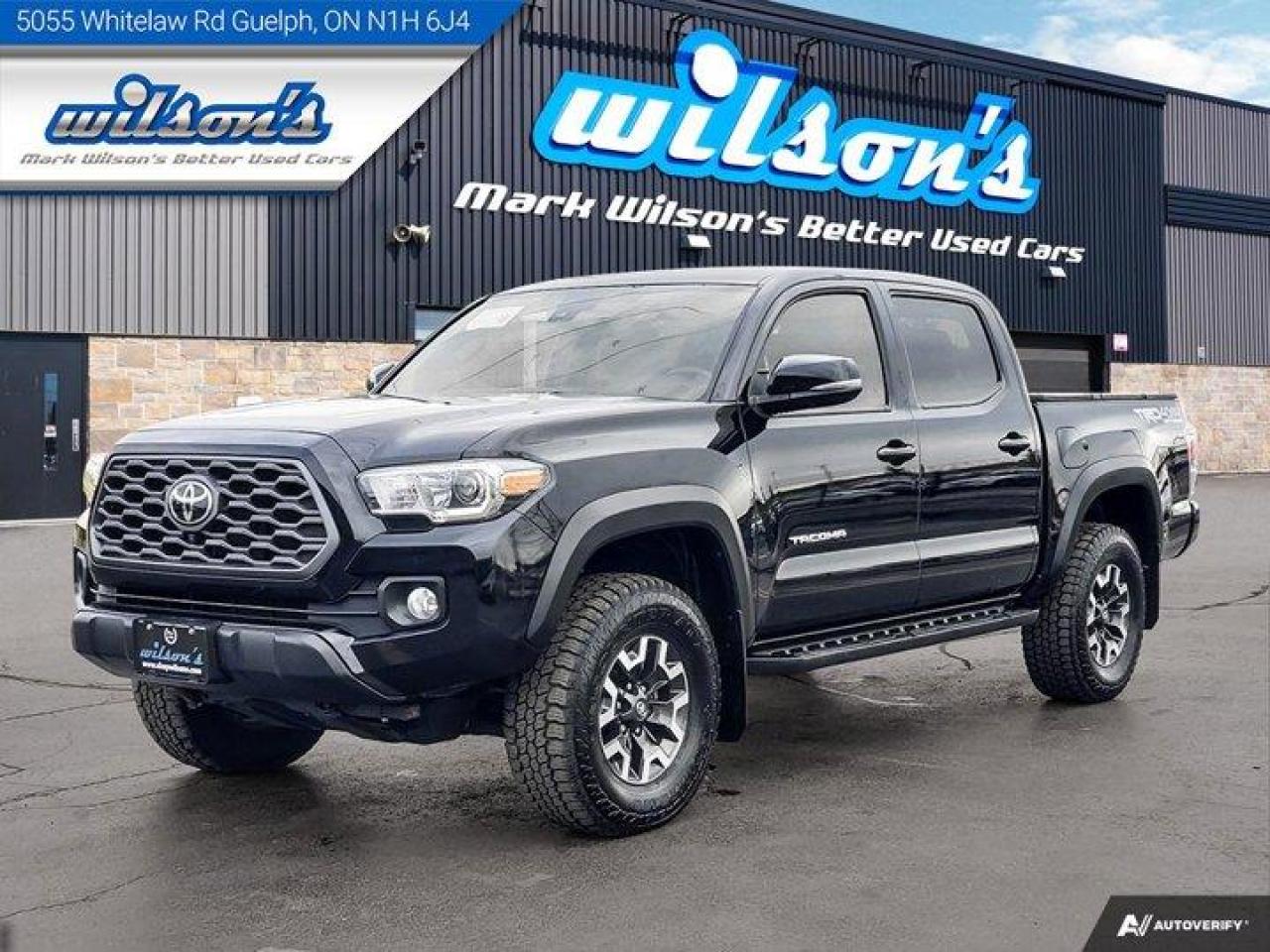 Used 2021 Toyota Tacoma TRD Off Road Premium Double Cab 4X4, Leather, Sunroof, Nav, Side Steps, Tonneau Cover & Much More! for sale in Guelph, ON