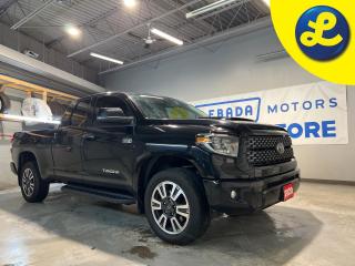 Used 2020 Toyota Tundra TRD Sport 4X4 Double Cab 5.7L V8 * Park Assist * Power Rear Glass * Hands Free Calling * Side Steps * Alloy Rims * Push Button Start * Back Up Camera for sale in Cambridge, ON