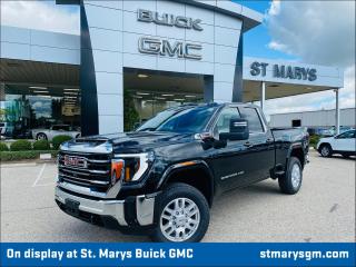 <div>The 2024 GMC Sierra 2500 SLE Pickup Truck in Onyx Black is a rugged and capable workhorse designed to tackle even the toughest tasks with ease. This heavy-duty truck offers exceptional performance and practicality, making it an ideal choice for those who demand maximum capability.</div><div> </div><div>The Sierra 2500 SLE is powered by a robust engine that provides impressive power and towing capacity, ensuring it can handle a wide range of demanding jobs. Its sleek Onyx Black exterior adds a touch of sophistication to its rugged character.</div><div> </div><div>Inside, the Sierra 2500 SLE offers a comfortable and functional cabin with user-friendly features. The infotainment system features a responsive touchscreen, smartphone integration, and advanced safety features like lane departure warning and forward collision alert.</div><div> </div><div>With its generous cargo capacity and towing capabilities, the Sierra 2500 SLE is a reliable partner for work and recreation. To learn more about this dependable and capable pickup truck, please visit our dealership or contact us today.</div><div> </div><div>Our experienced sales staff is dedicated to helping you find the right vehicle at a price that suits your budget. Upauto has a diverse inventory, and this vehicle is currently showcased at ST MARYS BUICK GMC in ST MARYS. For inquiries, please reach out via this listing or by giving us a call.</div><div> </div><div>Price plus HST & Licensing.</div><div> </div><div>Our Hours are: Monday: 9:00am-6:00pm / Tuesday: 9:00am-6:00pm / Wednesday: 9:00am-6:00pm / Thursday: 9:00am-6:00pm / Friday: 9:00am-6:00pm / Saturday: 9:00am-4:00pm / Sunday: Closed</div><div> </div><div>Experience the power and capability of the 2024 GMC Sierra 2500 SLE Pickup Truck in Onyx Black at St Mary's, and discover why we are the preferred choice for all your vehicle needs. We eagerly look forward to serving you soon!</div>