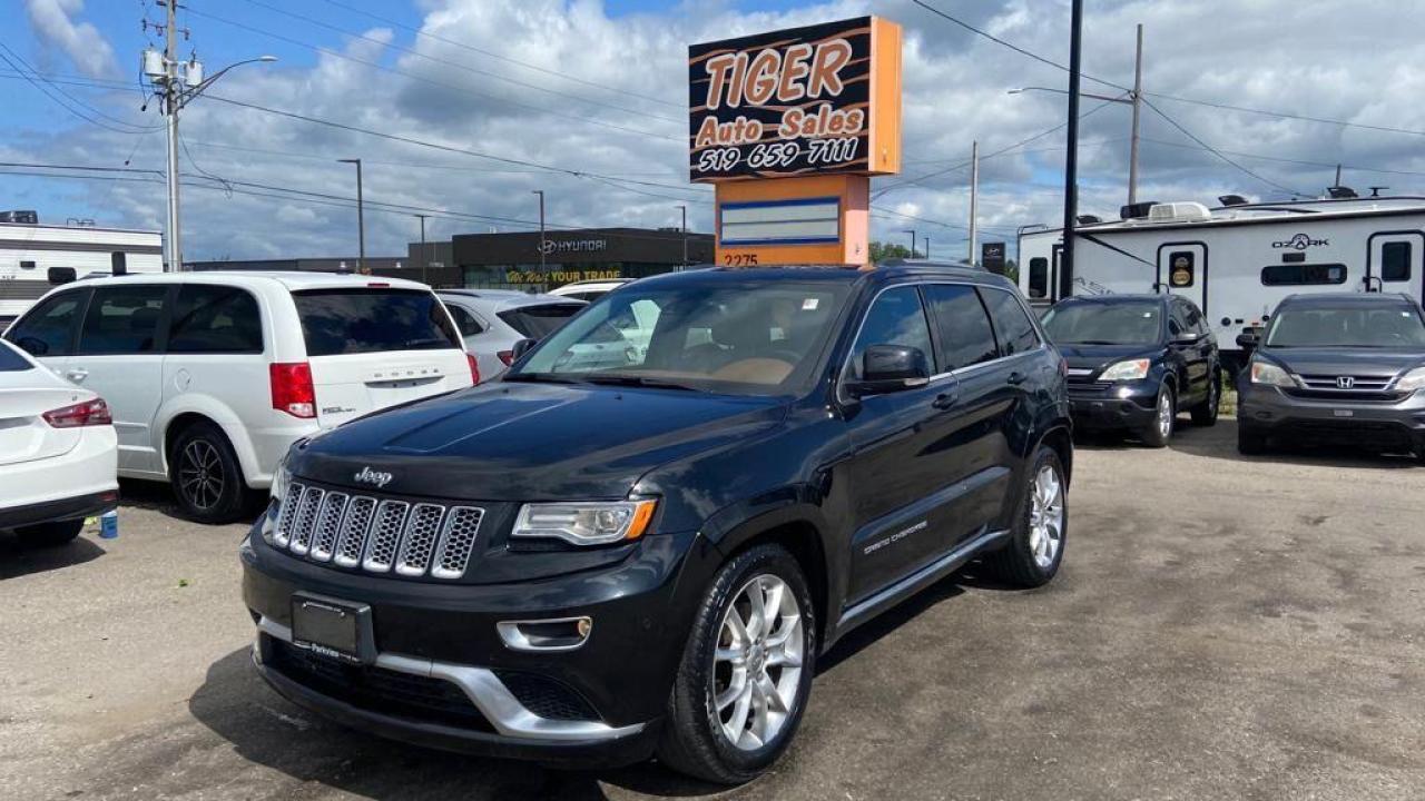 2015 Jeep Grand Cherokee SUMMIT*HEMI*4X4*ONLY 64,000KMS*LOADED*CERTIFIED