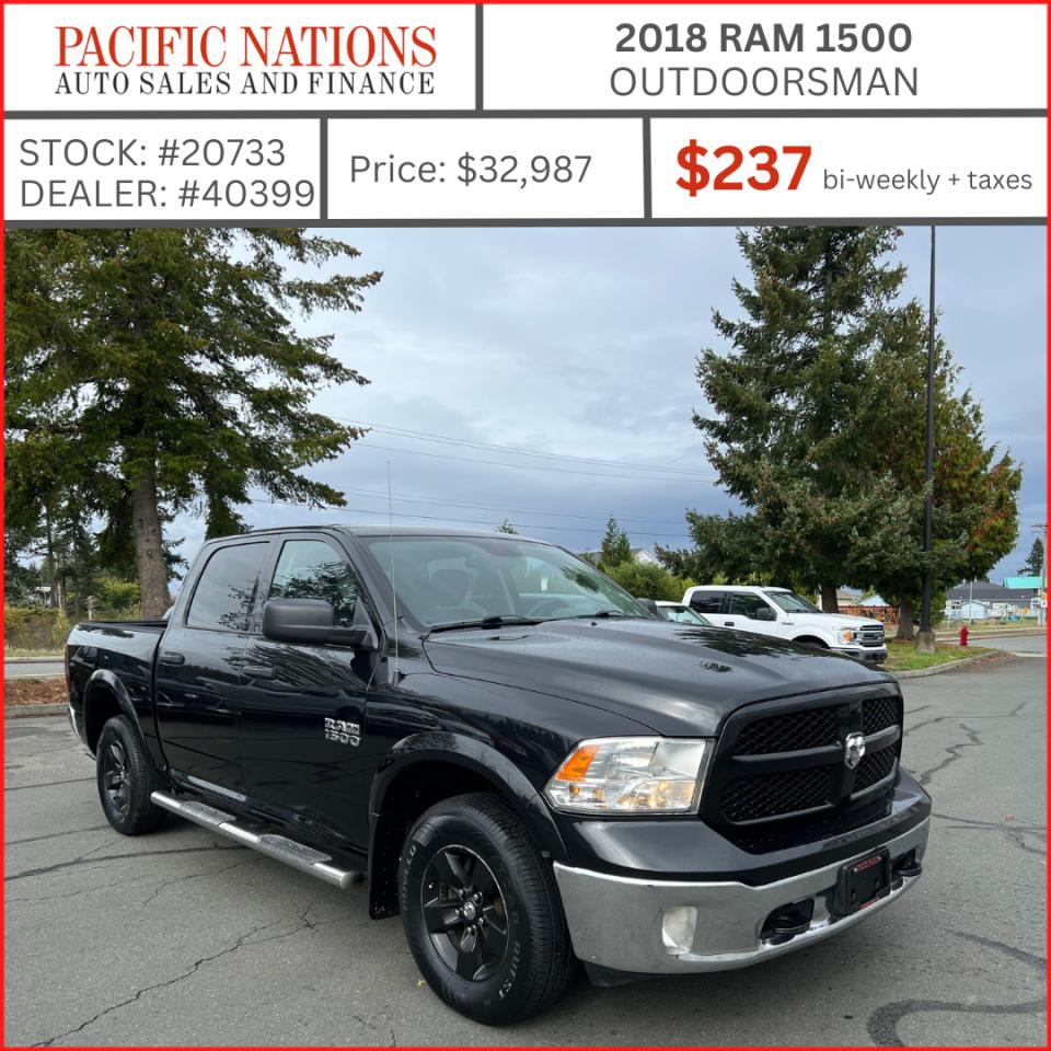 2018 RAM 1500 OUTDOORSMAN