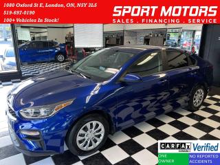 Used 2021 Kia Forte LX+Camera+ApplePlay+Rust Proofed+CLEAN CARFAX for sale in London, ON