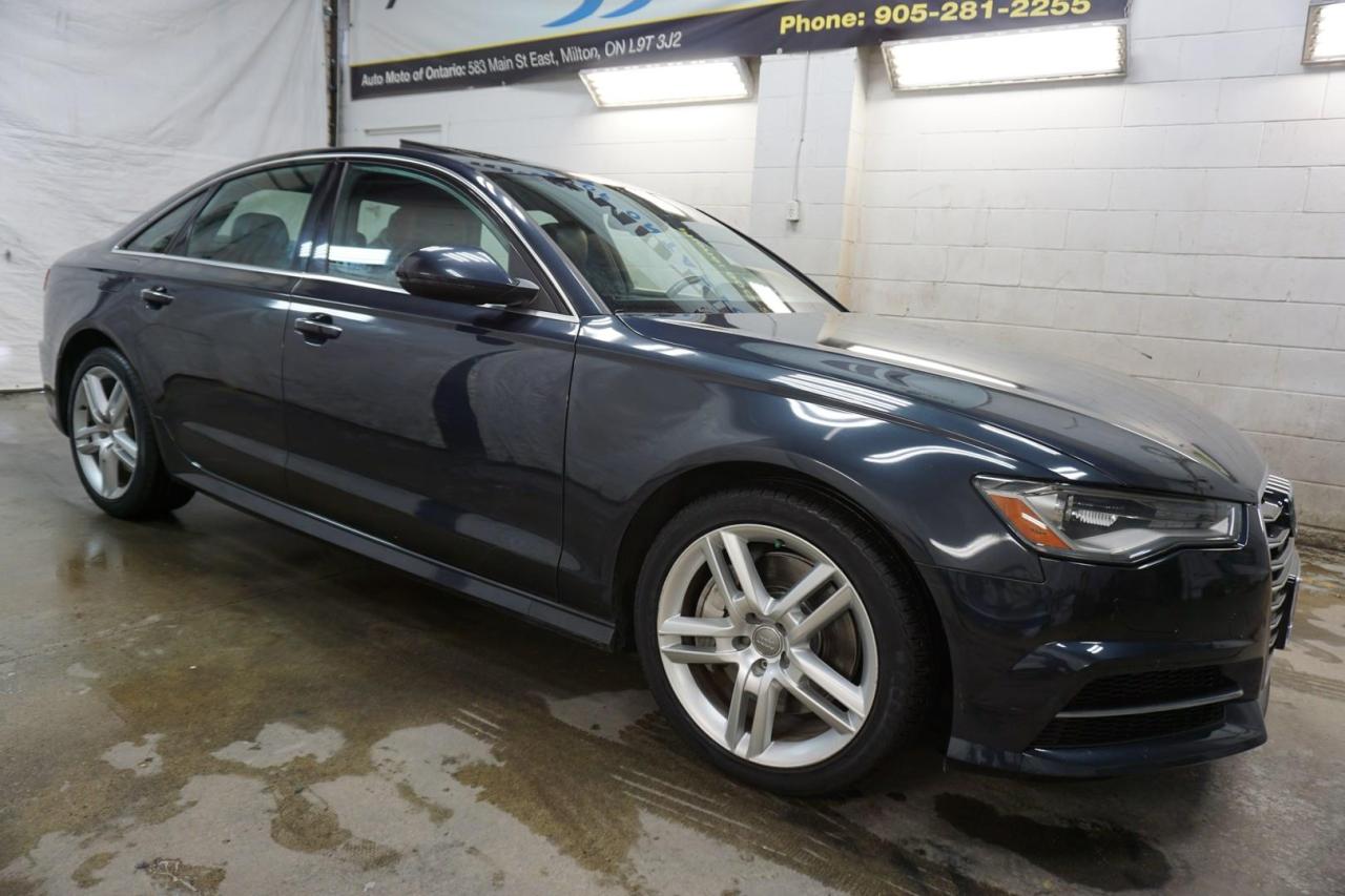 2016 Audi A6 3.0T PROGRESSIV QUATTRO CERTIFIED NAVI BLUETOOTH LEATHER HEATED SEATS SUNROOF CRUISE ALLOYS