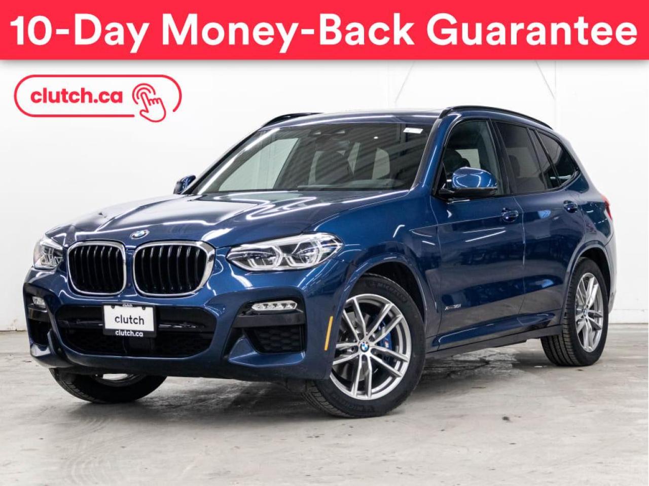Used 2018 BMW X3 xDrive30i w/ Apple CarPlay, Bluetooth, Adaptive Cruise, Nav for sale in Toronto, ON