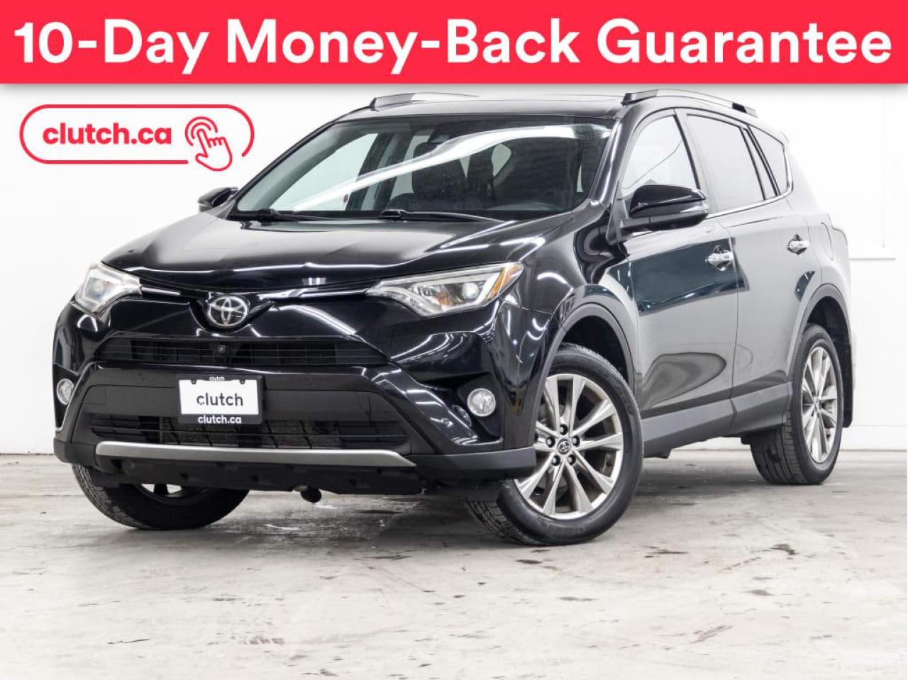 Used 2016 Toyota RAV4 Limited AWD w/ Moonroof, Bird's Eye View Cam, Nav for sale in Toronto, ON