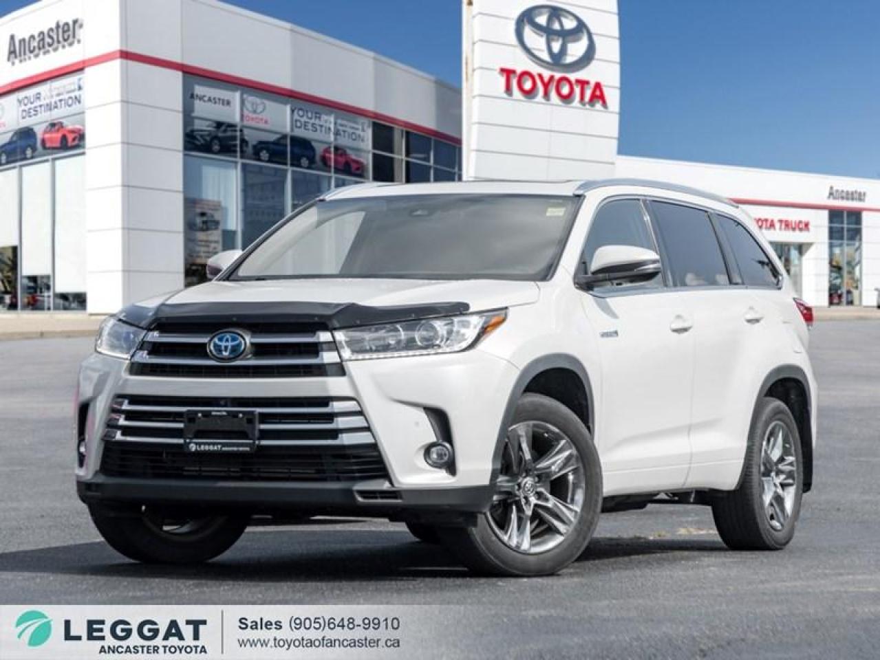 Used 2019 Toyota Highlander HYBRID AWD Hybrid Limited for sale in Ancaster, ON