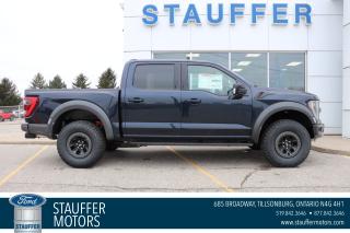 New 2023 Ford F-150 Raptor 4WD SuperCrew 5.5' Box for sale in Tillsonburg, ON