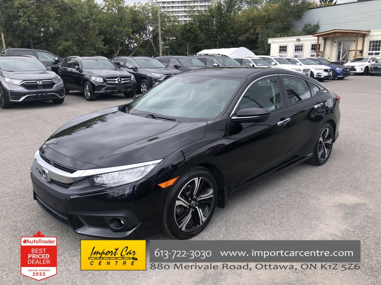 Used 2018 Honda Civic Touring TOURING!! LOW KMS  NAVI  LEATHER  ROOF  H. for sale in Ottawa, ON