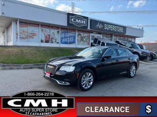 <b>ALL WHEEL DRIVE !! REAR CAMERA, PARKING SENSORS, BLIND SPOT, RAIN SENSING WIPERS, REMOTE START, APPLE CARPLAY, ANDROID AUTO, LEATHER, POWER SEATS, HEATED SEATS, DUAL CLIMATE CONTROL, HOME REMOTES, PROXIMITY KEY, BUTTON START, 19-INCH ALLOY WHEELS</b><br>      This  2021 Chrysler 300 is for sale today. <br> <br>This stunning Chrysler 300 embodies world-class craftsmanship and advanced technology. Sculpted aerodynamics, a premium interior, and impressive performance make this Canadian-built full-size sedan a benchmark for powerful luxury. Its an old-school North American luxury car loaded with modern features and technology that are anything but old-fashioned. Make a statement in this bold, powerful Chrysler 300. This low mileage  sedan has just 39,793 kms. Its  black in colour  . It has an automatic transmission and is powered by a  292HP 3.6L V6 Cylinder Engine. <br> <br> Our 300s trim level is Touring. This 300 gives you a lot of luxury at an impressive value. On the outside, you get the sweet styling that 300s are known for, LED taillamps, power heated mirrors, auto headlamps, aluminum wheels, and dual bright exhaust tips. Keeping you connected and in modern technology is a Uconnect 8.4 infotainment system with Bluetooth and SiriusXM, 2 USB ports, Apple CarPlay, Android Auto, aux, and 6 speakers. Lastly, for more tactile luxury, you get a leather-wrapped steering wheel with audio and cruise control, rotary shifter, and dual-zone automatic climate control. This vehicle has been upgraded with the following features: Back Up Camera, Back Up Sensors, Blind Spot Sensor, Rain Sensing Wipers, Remote Engine Start, Leather Seats, Dual Power Seats. <br> To view the original window sticker for this vehicle view this <a href=http://www.chrysler.com/hostd/windowsticker/getWindowStickerPdf.do?vin=2C3CCARG7MH669754 target=_blank>http://www.chrysler.com/hostd/windowsticker/getWindowStickerPdf.do?vin=2C3CCARG7MH669754</a>. <br/><br> <br>To apply right now for financing use this link : <a href=https://www.cmhniagara.com/financing/ target=_blank>https://www.cmhniagara.com/financing/</a><br><br> <br/><br>Trade-ins are welcome! Financing available OAC ! Price INCLUDES a valid safety certificate! Price INCLUDES a 60-day limited warranty on all vehicles except classic or vintage cars. CMH is a Full Disclosure dealer with no hidden fees. We are a family-owned and operated business for over 30 years! o~o